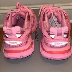 Balenciaga Pink Chunky Sole Sneakers